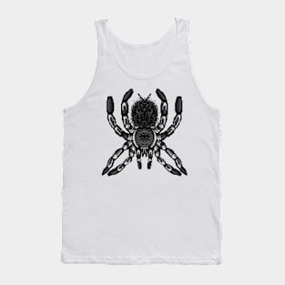 Tarantula Pixel Art 8 Tank Top